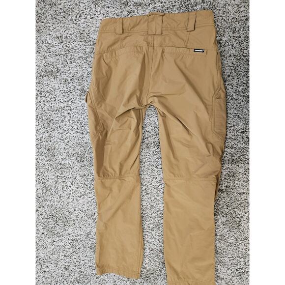 Truewerk Pants Womens 12 Werkpant Sand Khaki Stretch Cargo Work Hiking Wicking - Picture 2 of 10